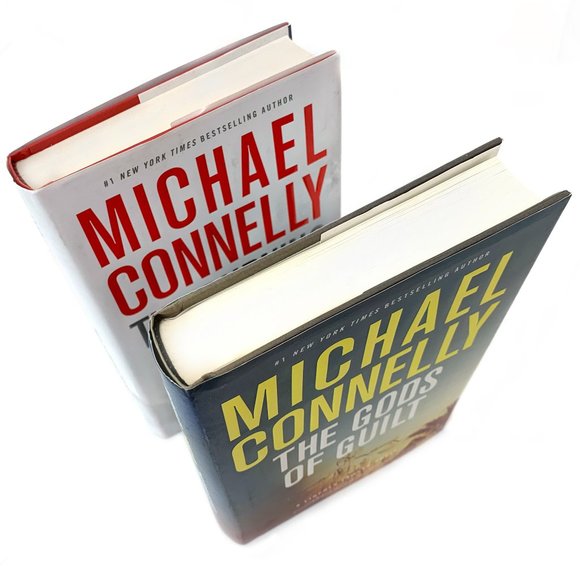 MICHAEL CONNELLY Hardcover Novels Bosch: Burning Room & The Gods of Guilt - NEW - Picture 7 of 7